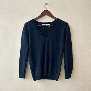 Inhabit Navy Cashmere Sweater